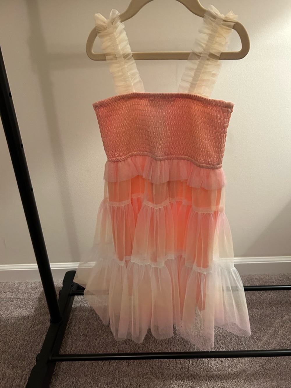 Baby Sara Rainbow Mesh Dress 6X - Picture 10 of 10